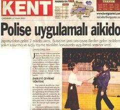 Bursa Polisi Jodo Öğreniyor.