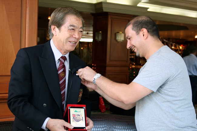 Karatenin efsane ismi Hirakozu Kanazawa (10.Dan) Hoca ile tanıştık
