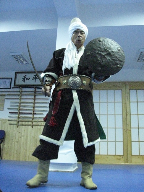 Yamada Sensei Türk Kılıç tekniklerini öğrendi