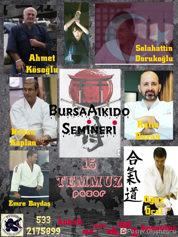 Bursa'da Aikido Semineri